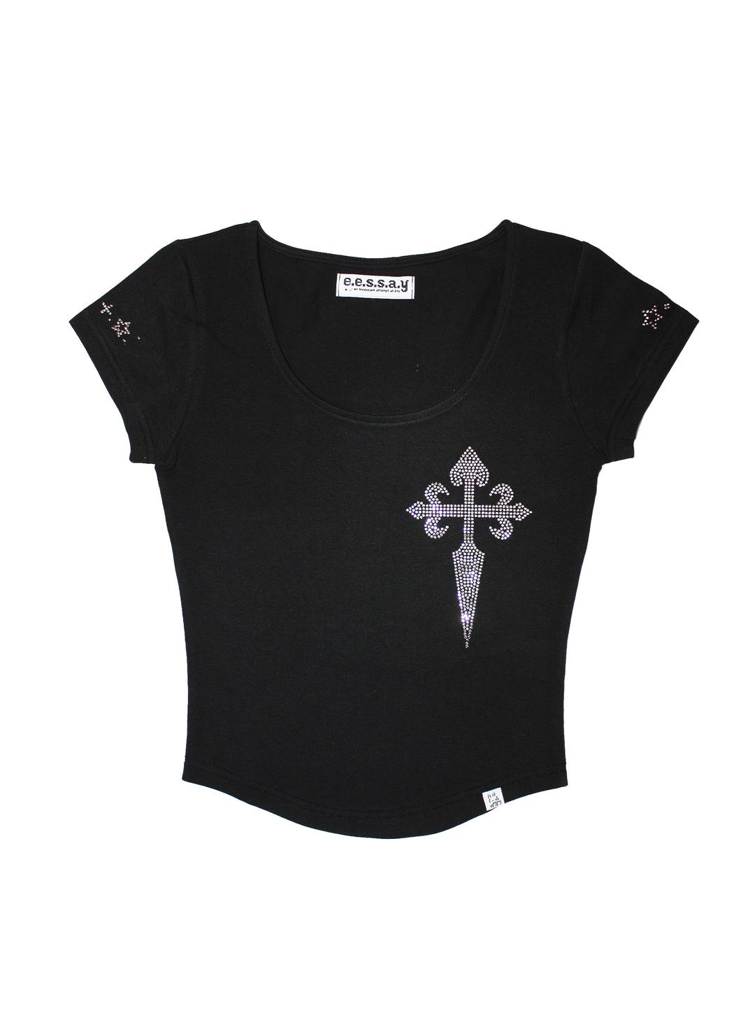 T.K SERAPHIC T SHIRT - BLACK + DARK GRAY