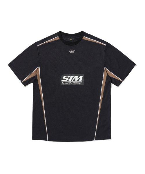 STM RACING TEE - BLACK