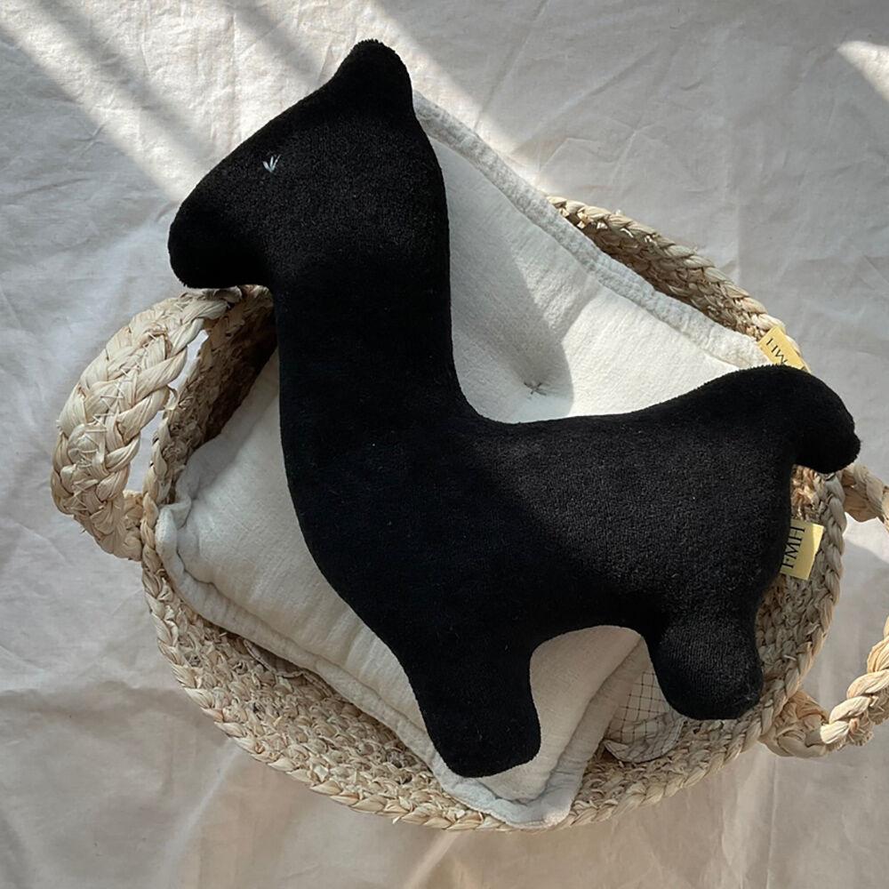 [FMH] 라마 쿠션 블랙 - Llama Cushion Black