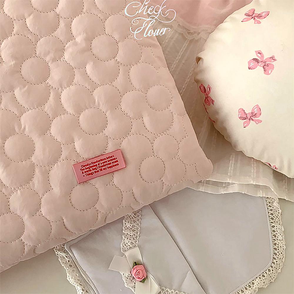 원단마트 몽글꽃 3온스 누빔원단 4종