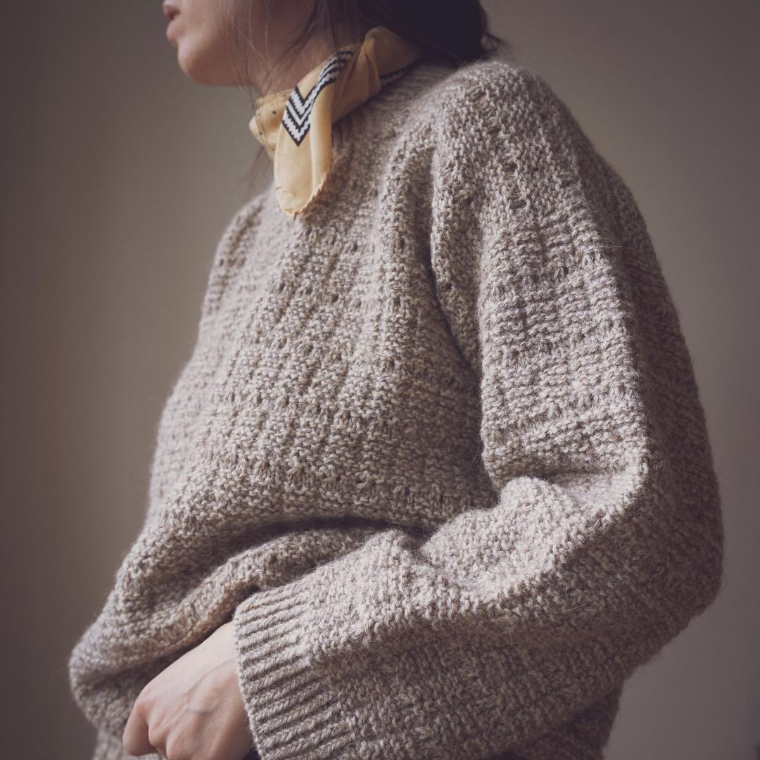 Judy sweater 한국어 pdf 도안 — GREGORIA FIBERS