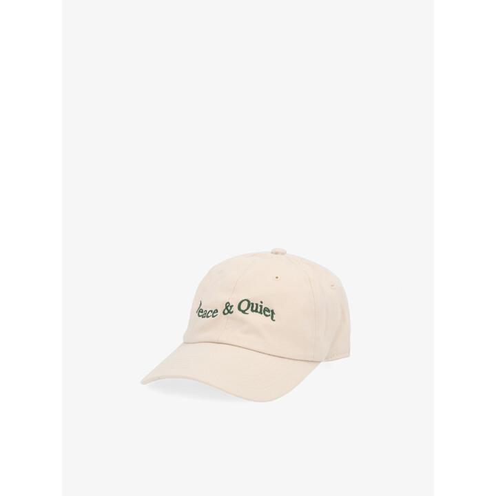 뮤지엄 오브 피스 앤 콰이엇 남여공용 워드마크 볼캡 아이보리
