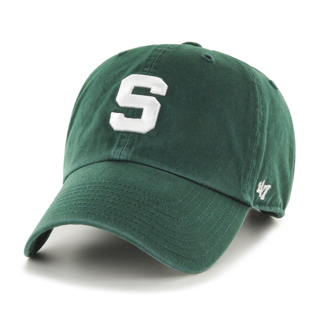 MICHIGAN STATE SPARTANS '47 CLEAN UP - OSF / green