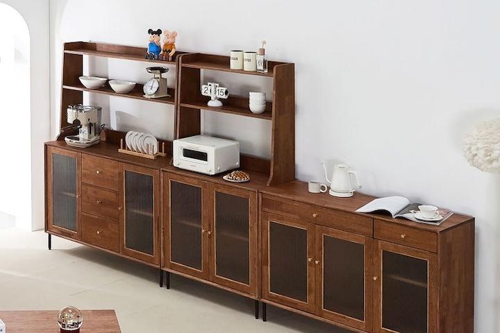 토니오 고무나무 800 1200 1500 다용도 주방수납장 파티션 홈바 32type