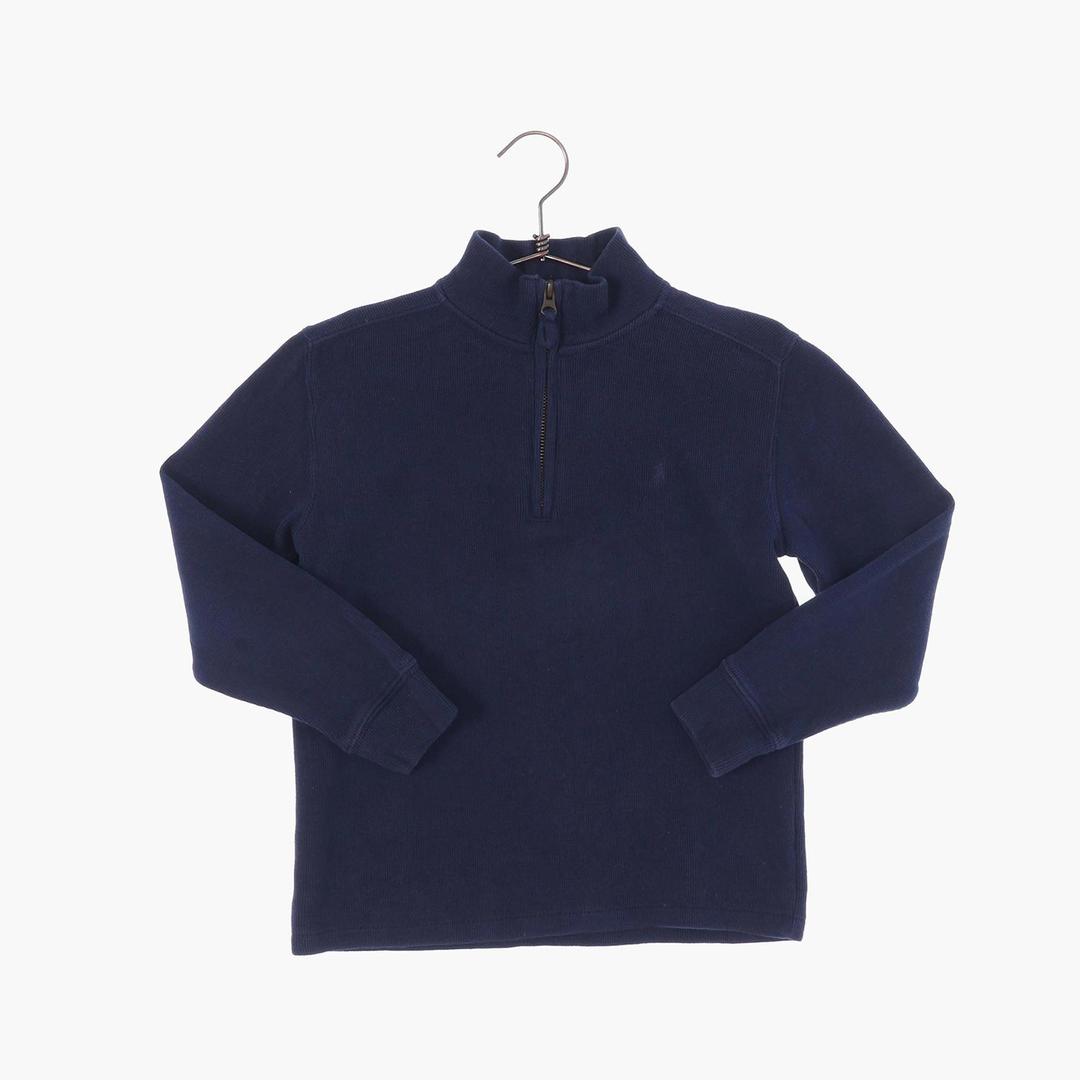 폴로 랄프로렌 코튼 하프집 베이직 니트/스웨터 키즈 7T