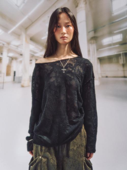 ANN BURNT KNITTED TOP_BLACK