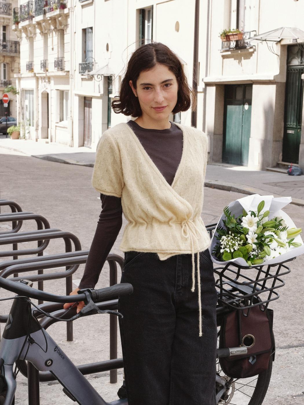 Mohair Wrap Cardigan (3color)