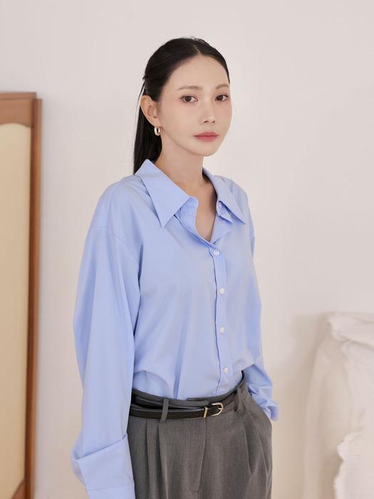 링클 프리 베이직 셔츠_19COLORS