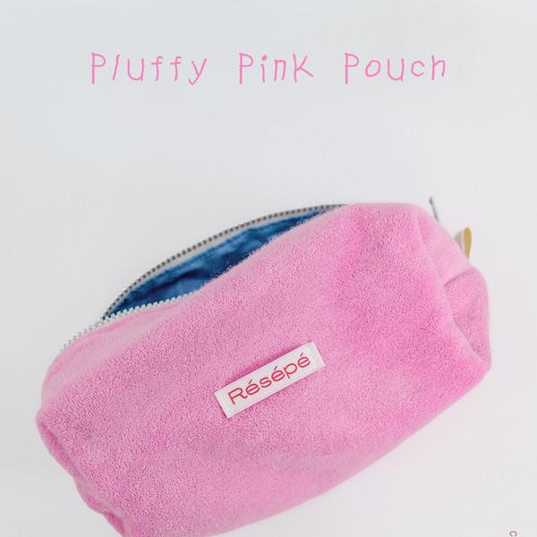 Pluffy Pink Pouch 플러피 핑크 파우치