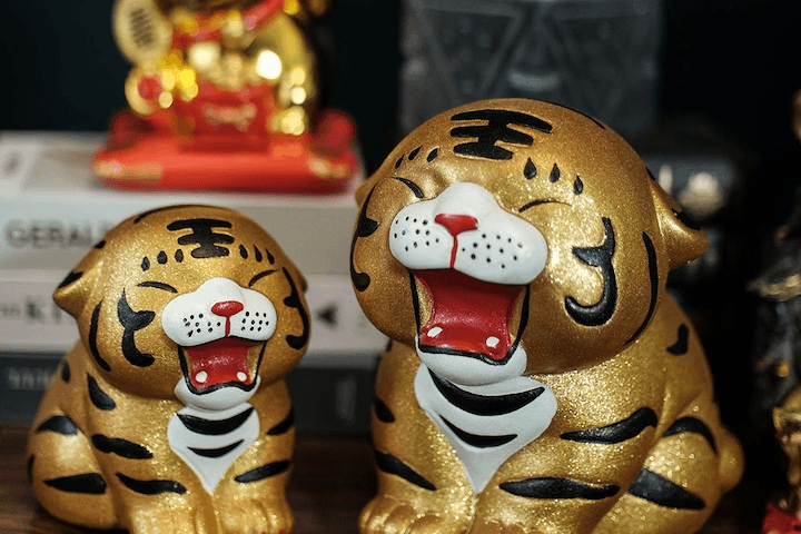 2022년 새해 호랑이 저금통