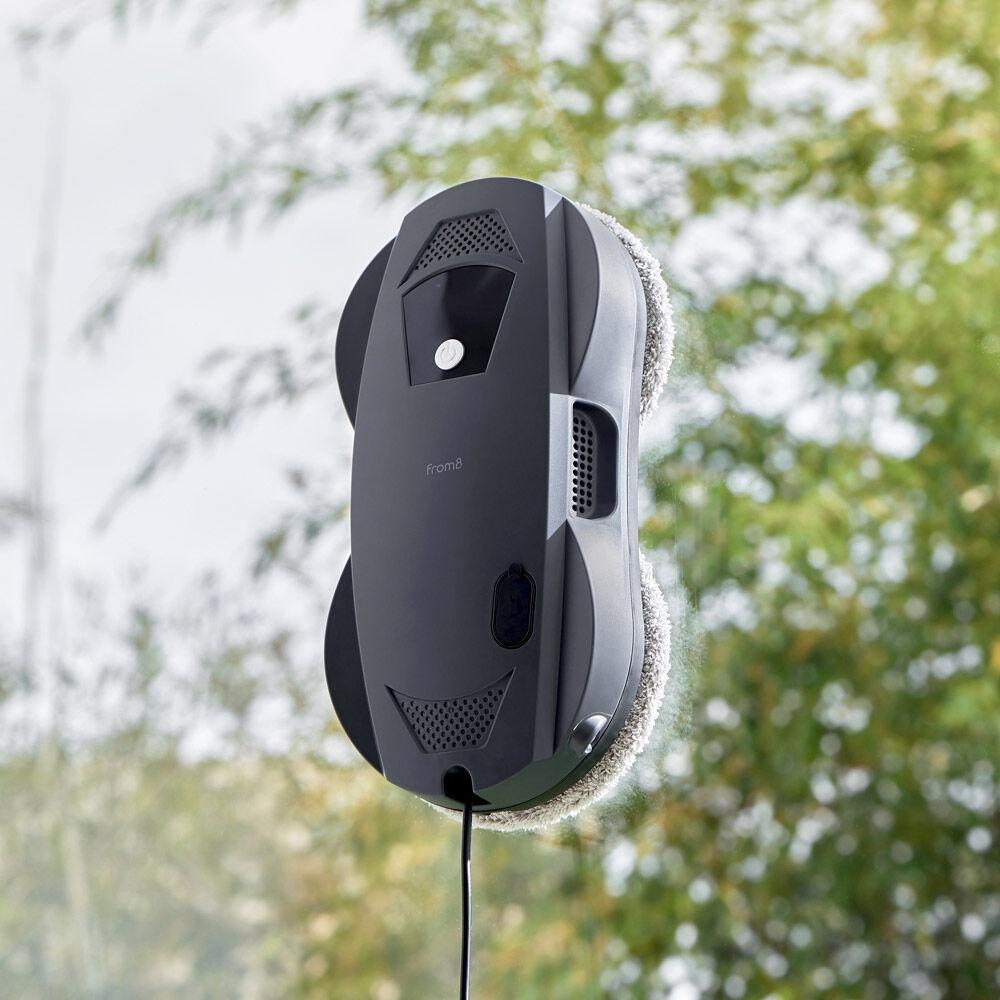 자동센서 듀얼스핀 창문로봇청소기 S116