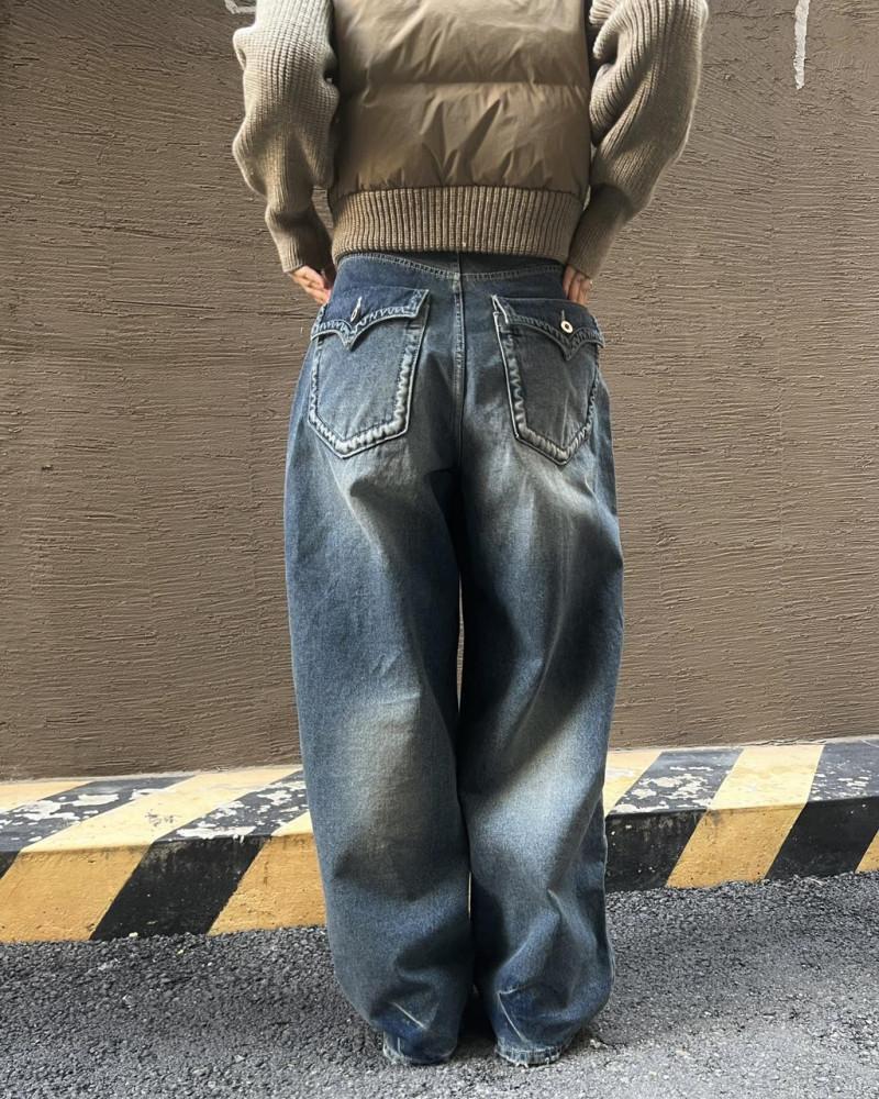 Oot 빈티지보이 와이드데님