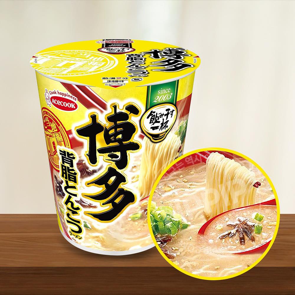 에이스쿡 하카타 돼지기름 돈코츠 라멘 66g