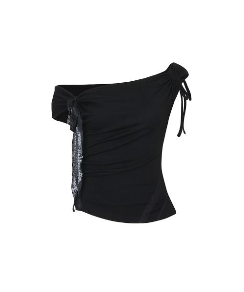 ANGEL STRAP TOP black