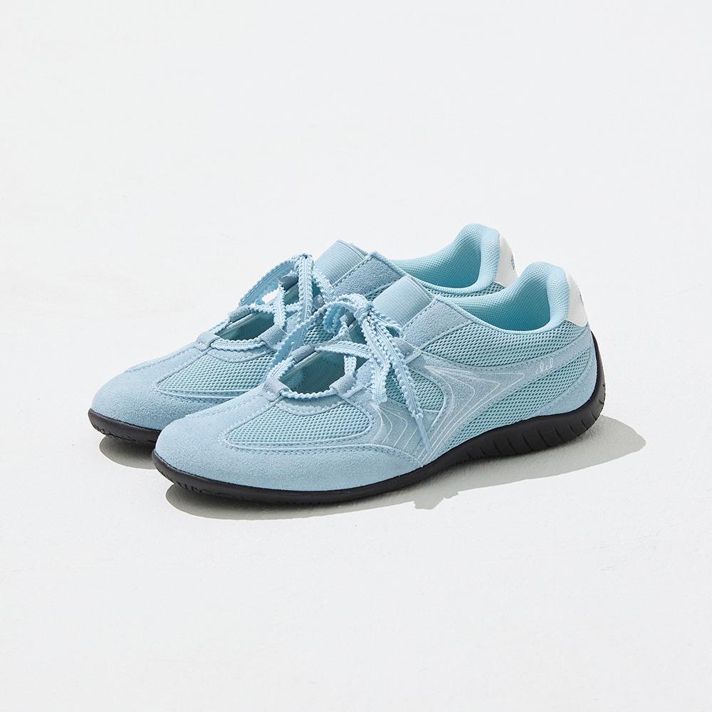 [8월 말 출고]  Nudge Lace Up Sneakers - Blue