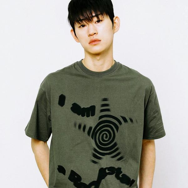 Twister Rockstar Tee - Khaki