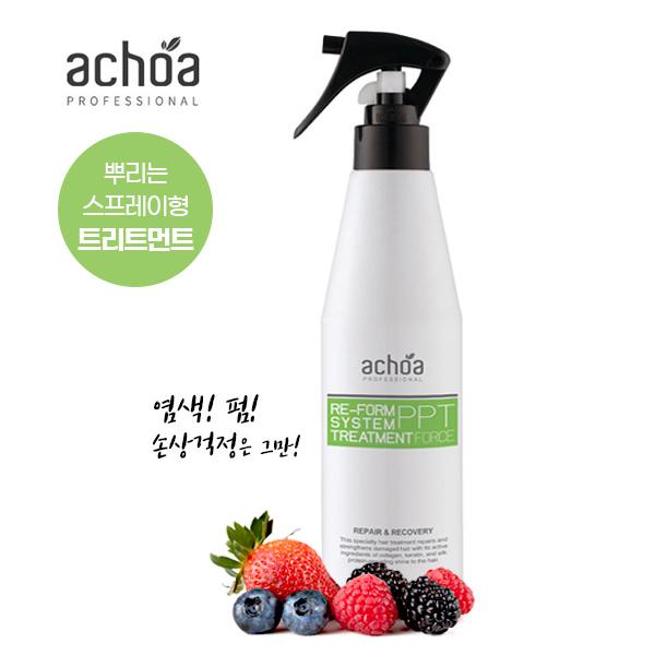 아초아 뿌리는 PPT 트리트먼트 포스 RE-FORM SYSTEM 320ml 헤어클리닉