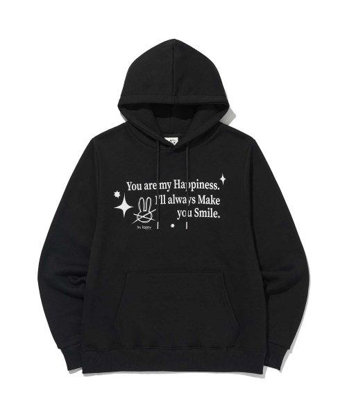RABBIT LETTERING HOODIE [2Color]