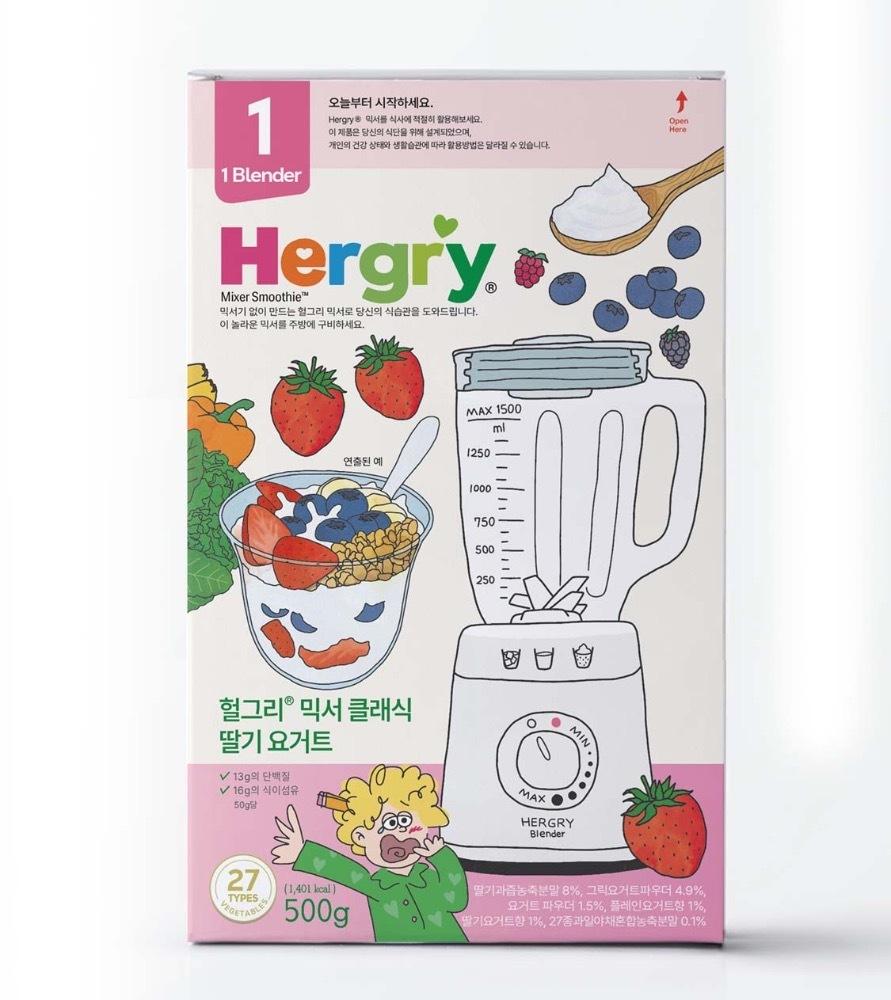 Hergry ® 요거트씨의 식단용 스무디  500g (2주분 10-15회)