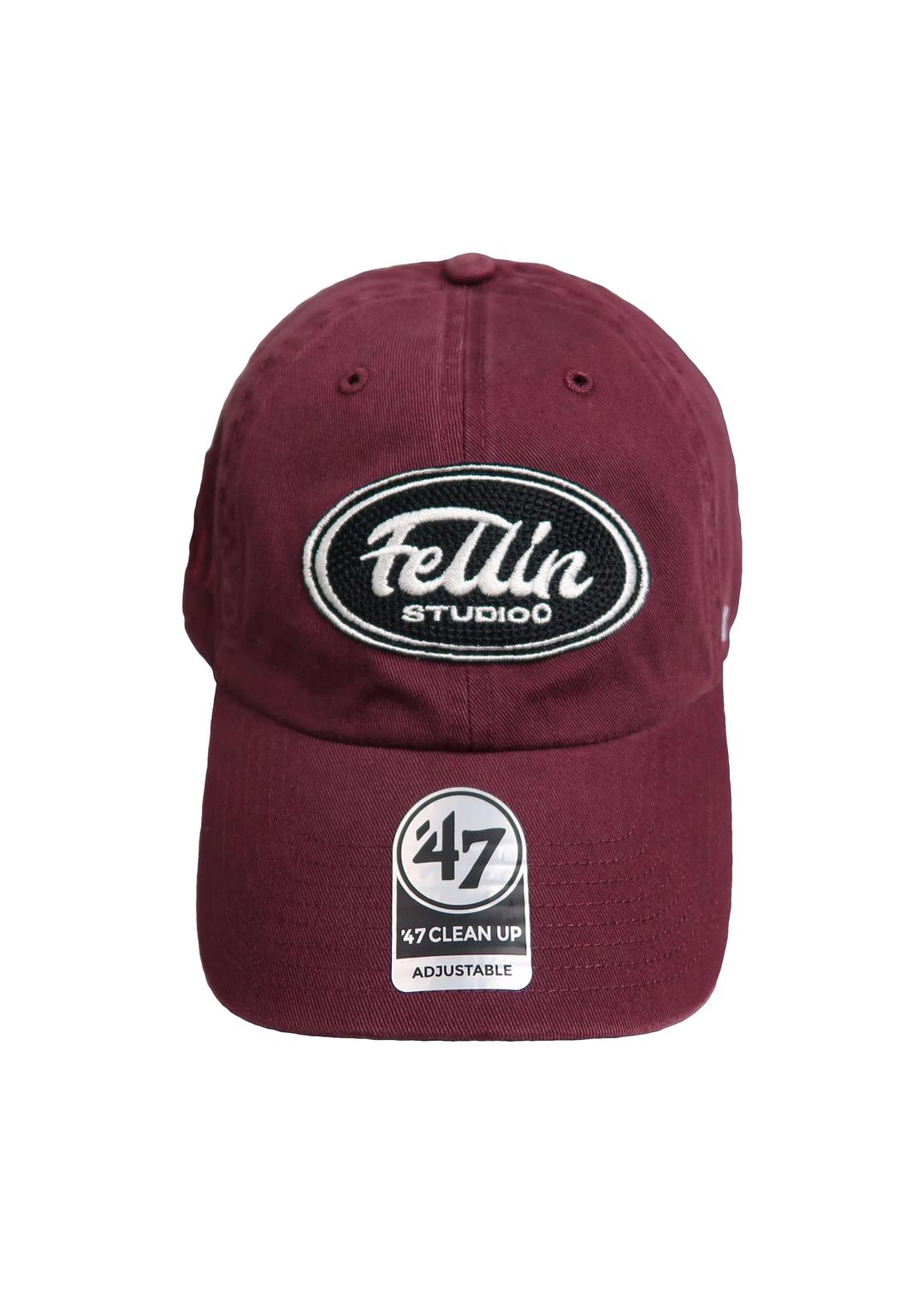 Helmet Ballcap Maroon