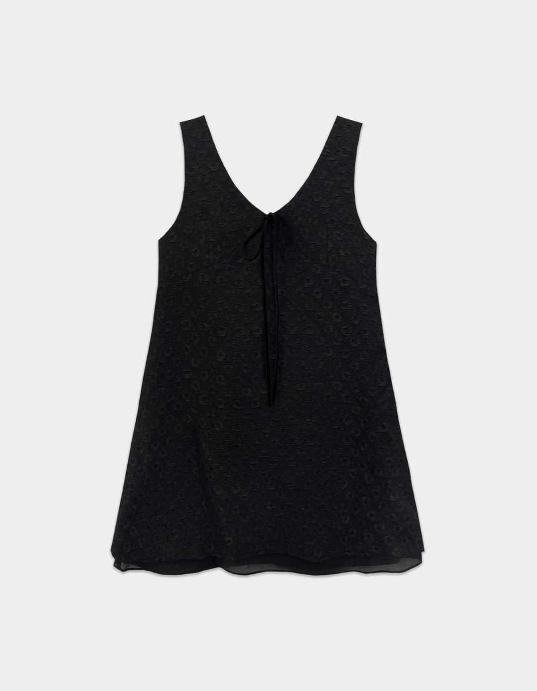 Romance mini dress - Black