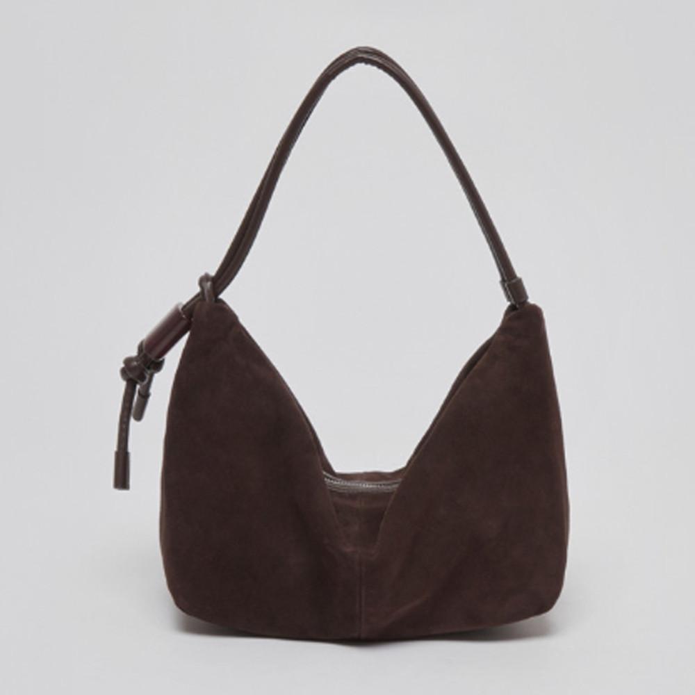 Ridge shoulder bag(Suede brown)_OVBAX24507SDB