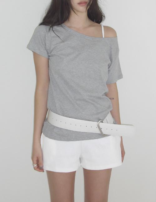 올슨 loose short sleeve top