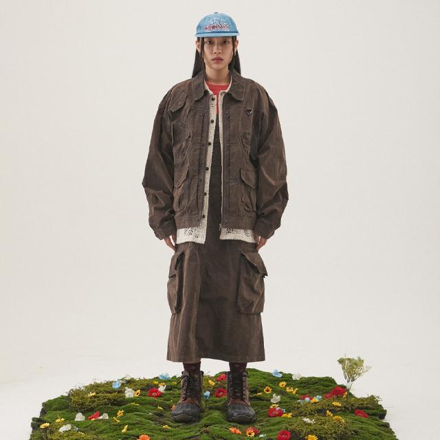 C-1 AIRFORCE TRUCKER JACKET DARK BROWN_FQ1WJ45U