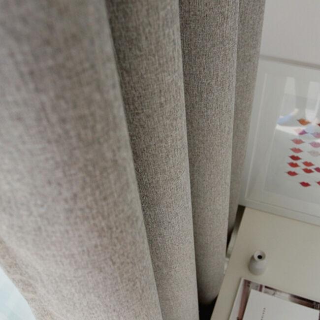 솔리드 암막 커튼