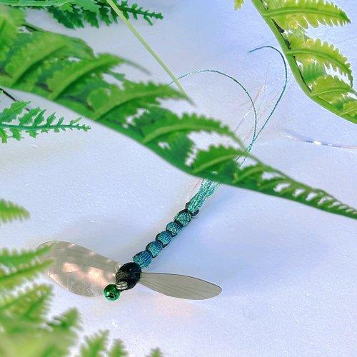 手作り猫面白いスティック交換ヘッドグリーントンボスマート回転翼オリジナルデザイン