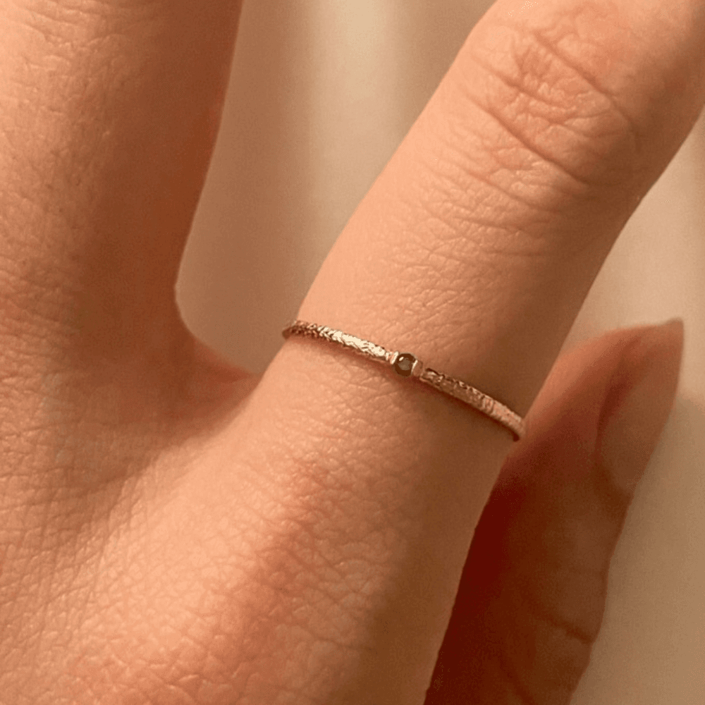 10K/14K 모건 다이아몬드 반지