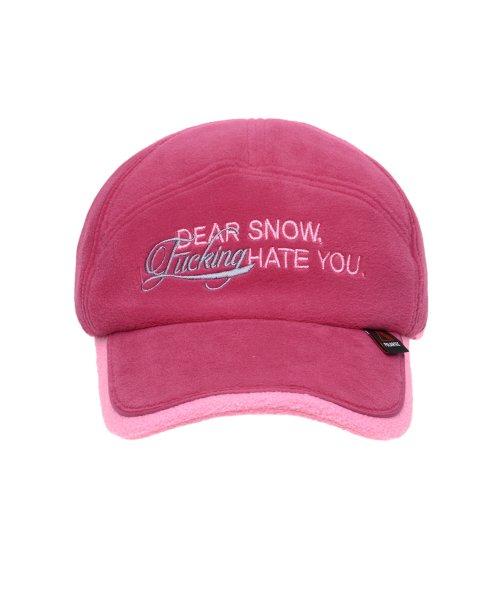 POLARTEC® Double Fleece Cap Hot Pink