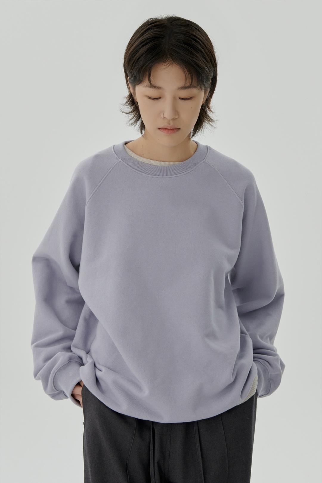 Raglan sweatshirt, Windy blue