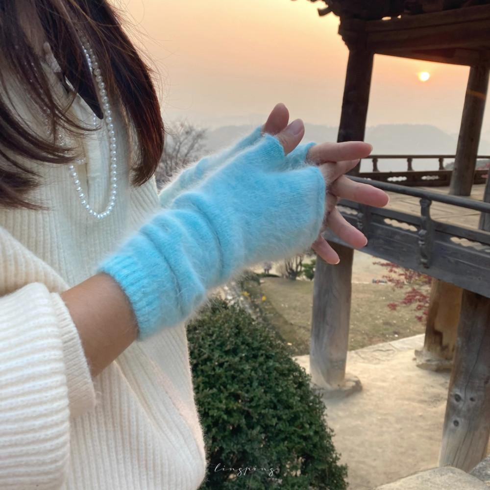 앙고라 롱 핸드워머 암워머 17color 따뜻한 팔토시