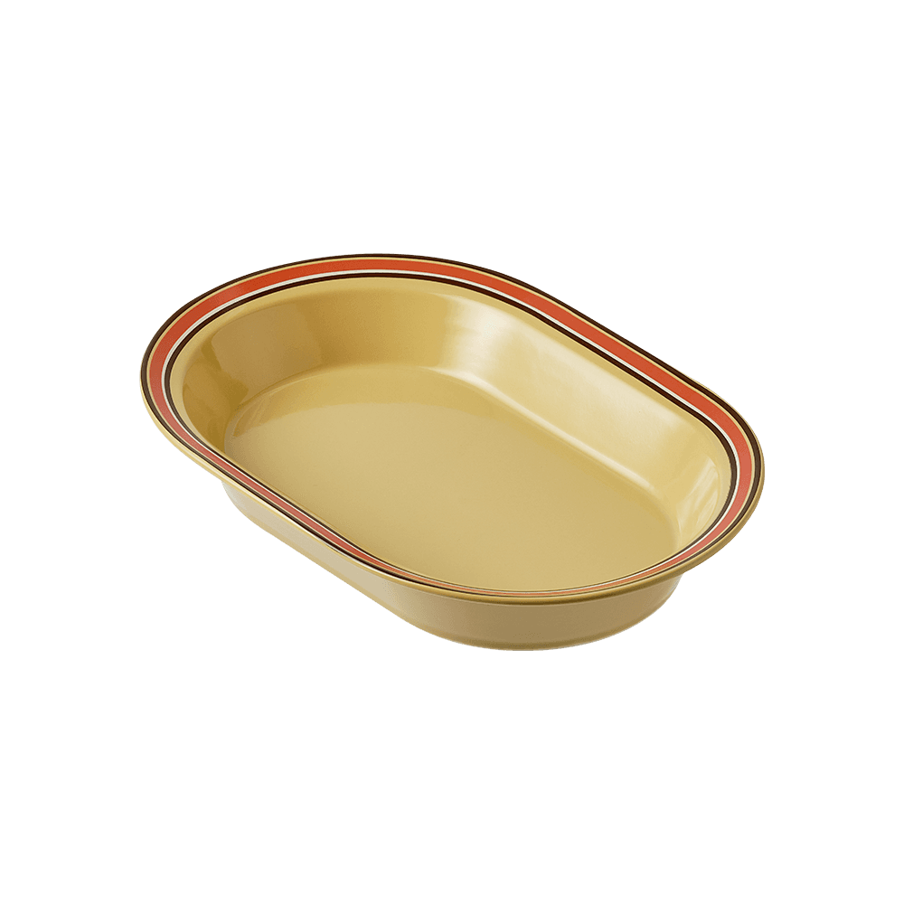 오덴세X핀카 오발볼 마론 카라멜 스트라이프