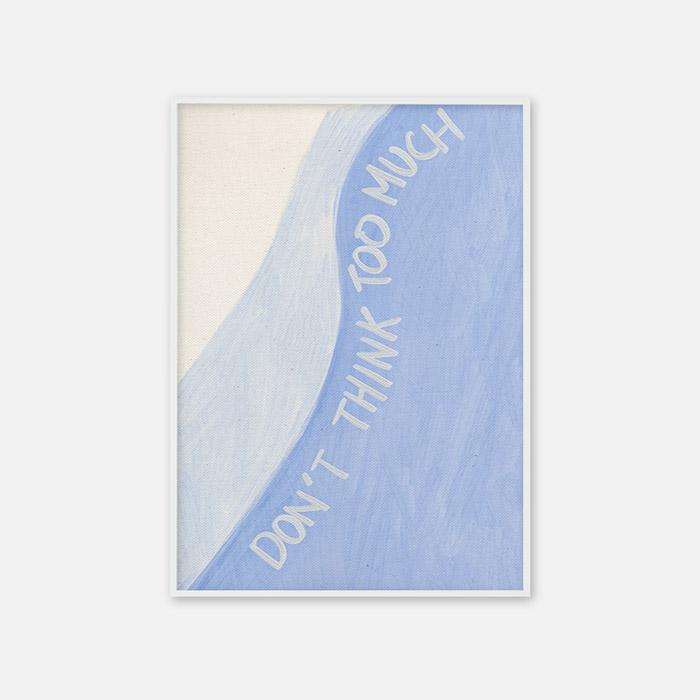 don't think too much 포스터