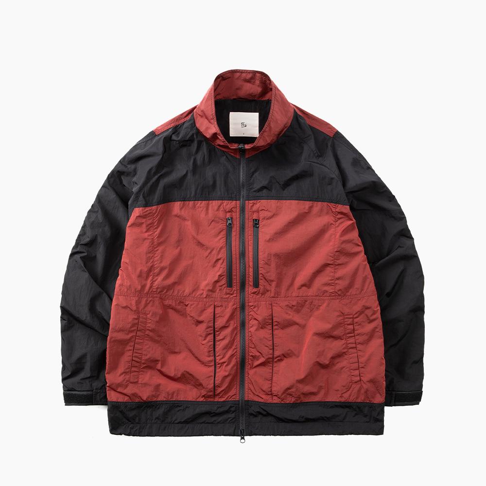 NYLON ACTIVE JACKET (BURGUNDY)