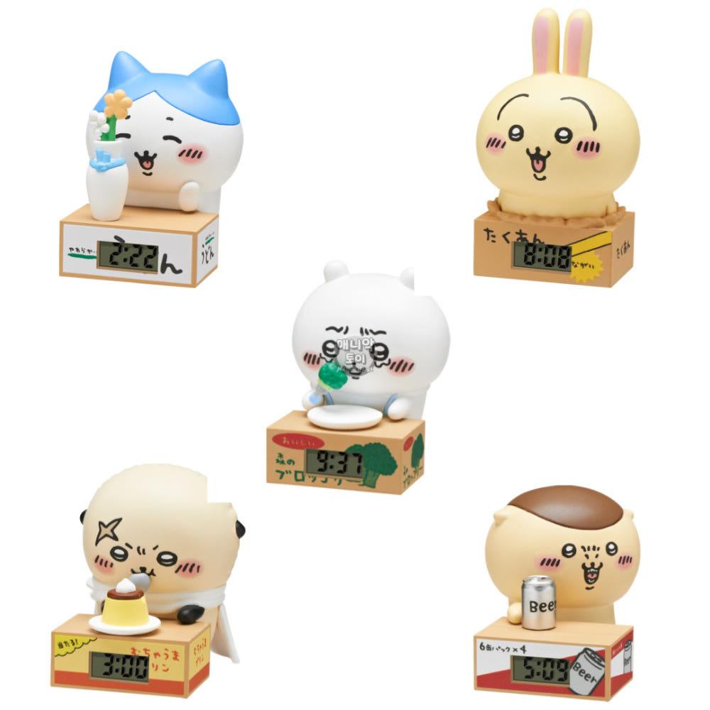 키탄클럽 치이카와 먼작귀 가챠 피규어 골판지 시계 우사기 랏코 쿠리만쥬 하치와레