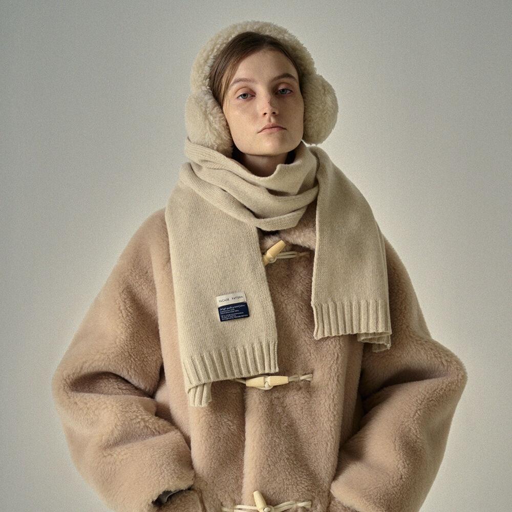 캐시미어 니트 머플러_4color