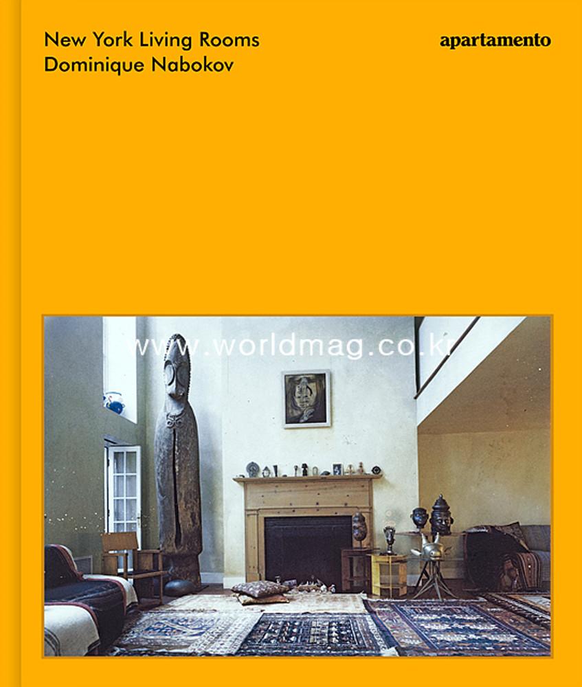 당일발송 NEW YORK LIVING ROOMS, DOMINIQUE NABOKOV (아파르타멘토 책) 도미니크 나보코브