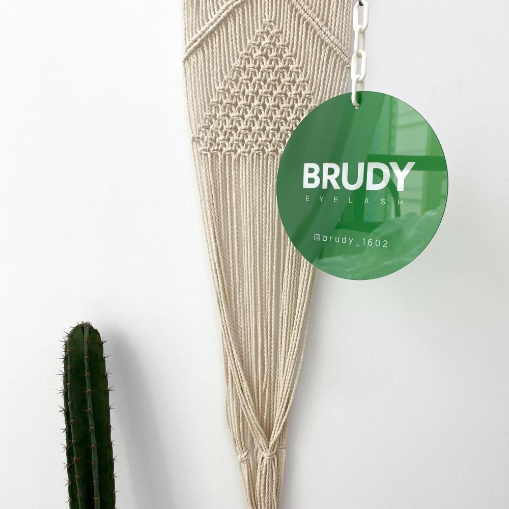 오픈 클로즈 아크릴 원형 문패