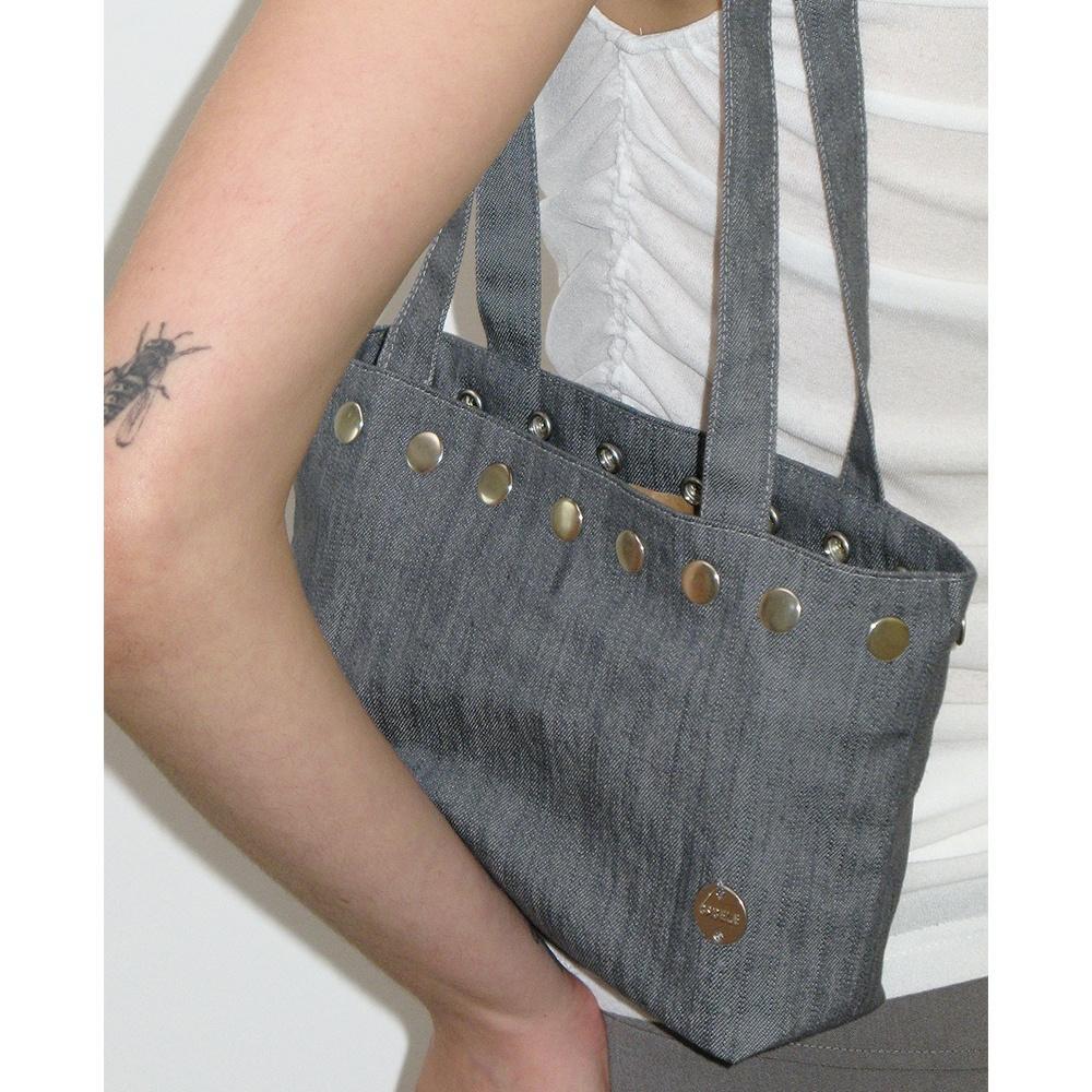SUMMER SNAP BAG, INDIGO GRAY