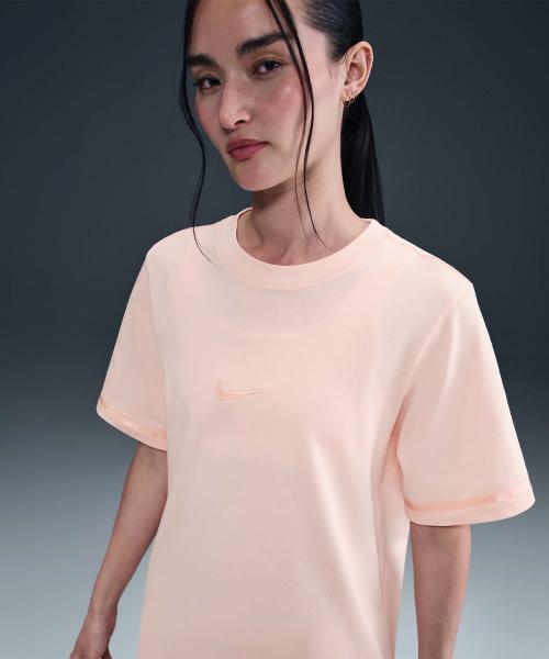 스포츠웨어 티셔츠 W - 워시드 코랄:크림슨 틴트 / IB7920-664