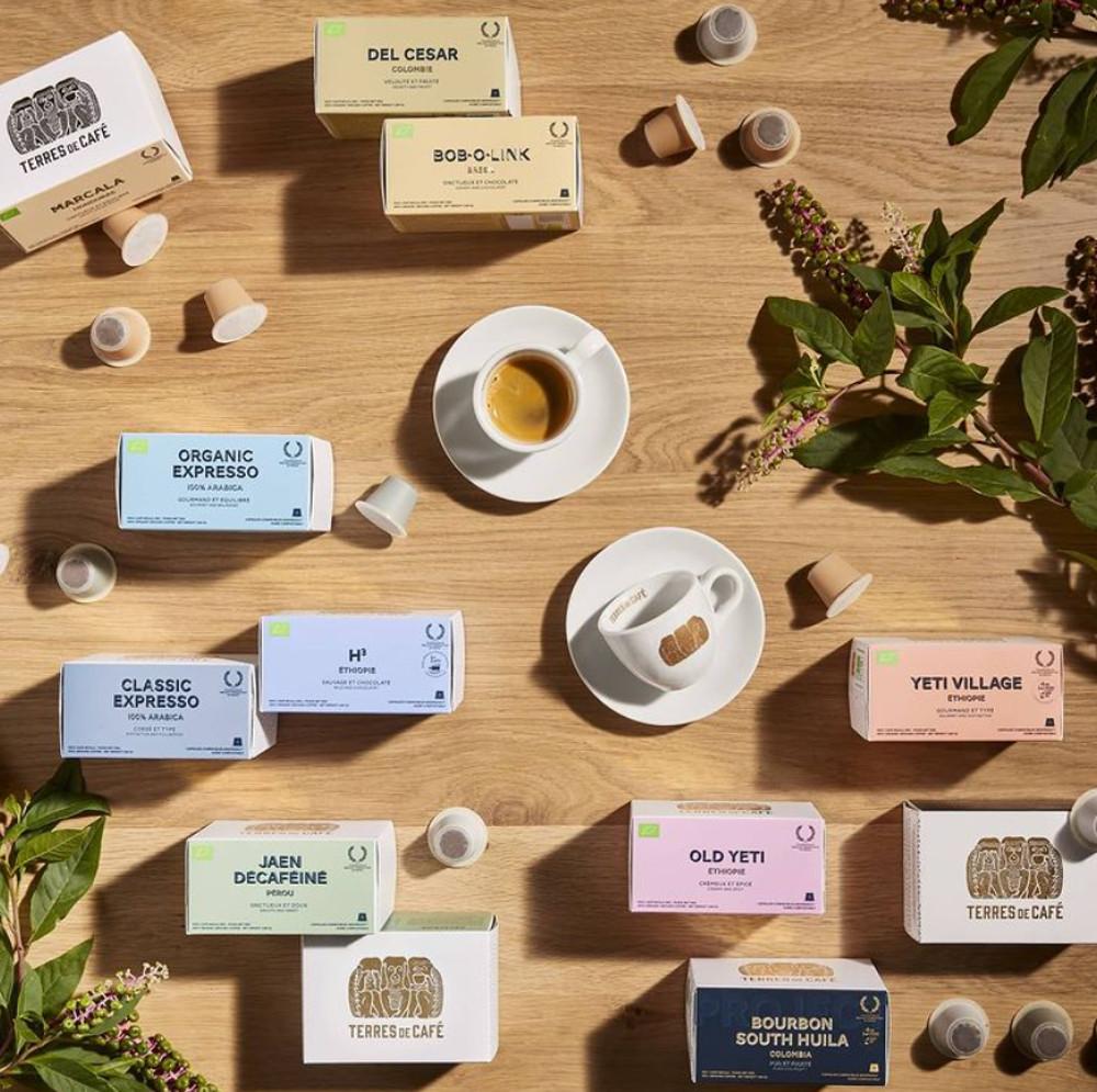 프랑스 1위 스페셜티 커피 캡슐Terres de café 파리 카페 네스프레소 커피캡슐