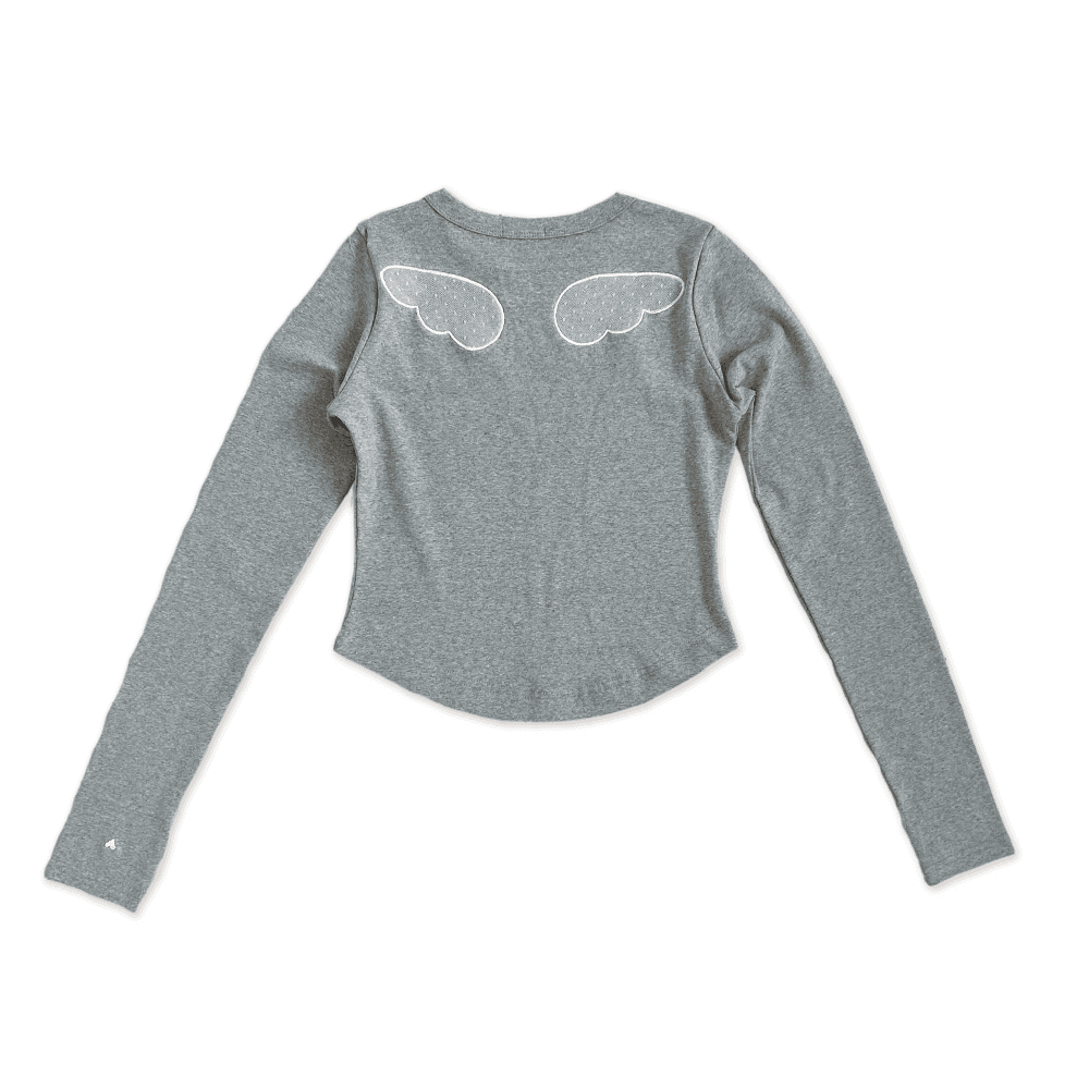 angel t-shirt (melange grey)