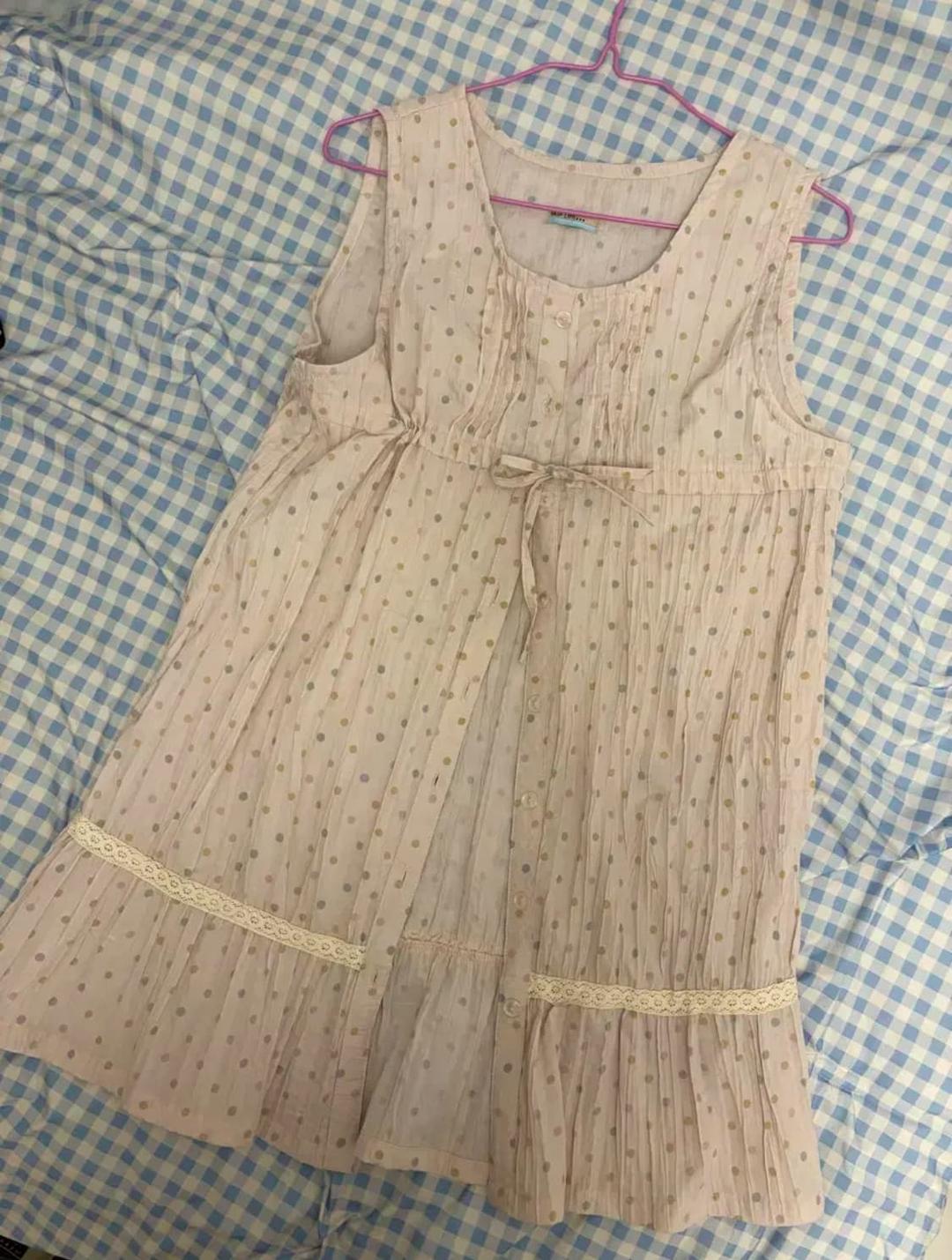 잔신토 빈티지 대대장 딸기우유 도트 바선생 | 후루츠패밀리