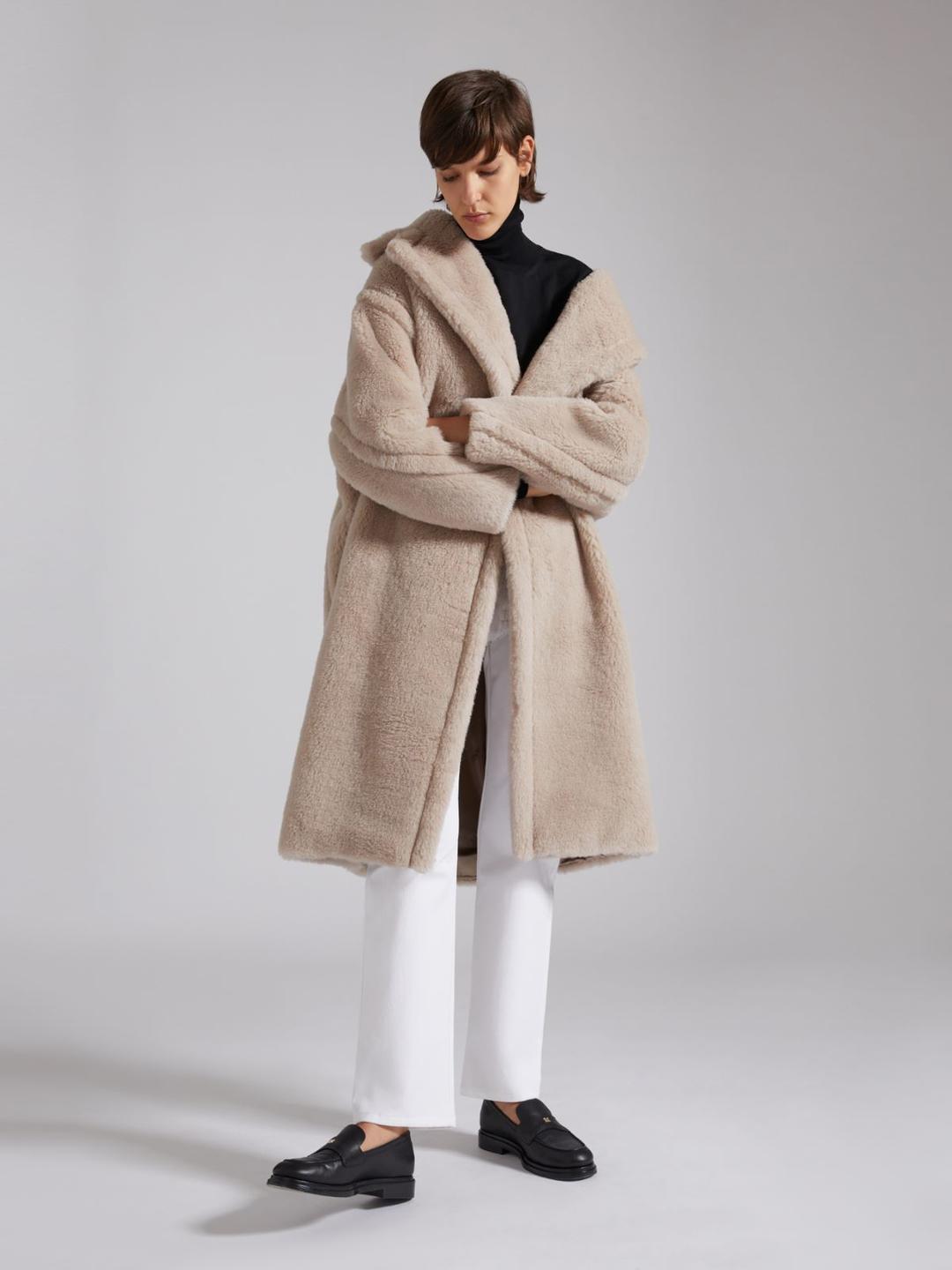 테디베어 아이콘 코트, sand |  "TEDGIRL" Max Mara