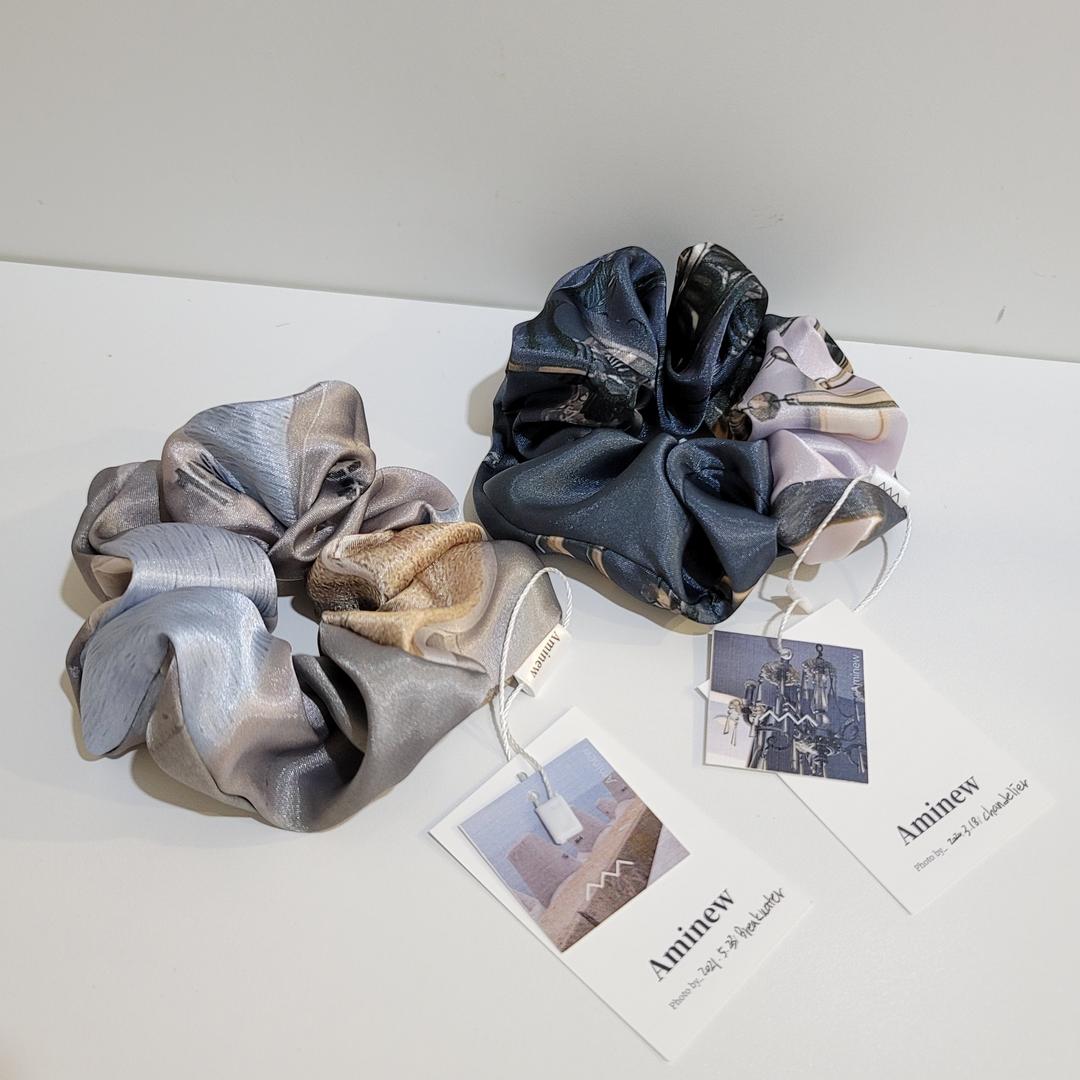 [아미뉴] P2_Object scrunchie 2종