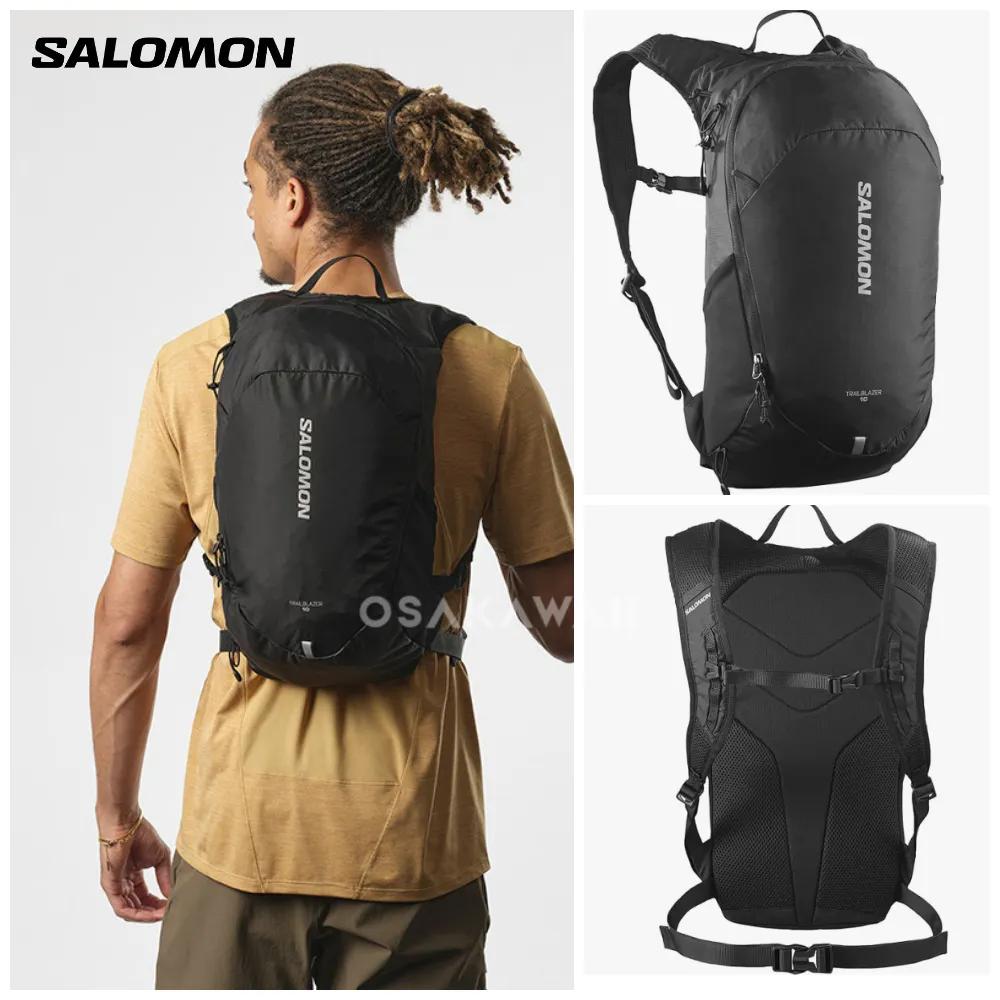 [트레일블레이저 최저가] 살로몬 트레일블레이저 10 등산 가방 배낭 백팩 남녀공용 블랙 LC2182900