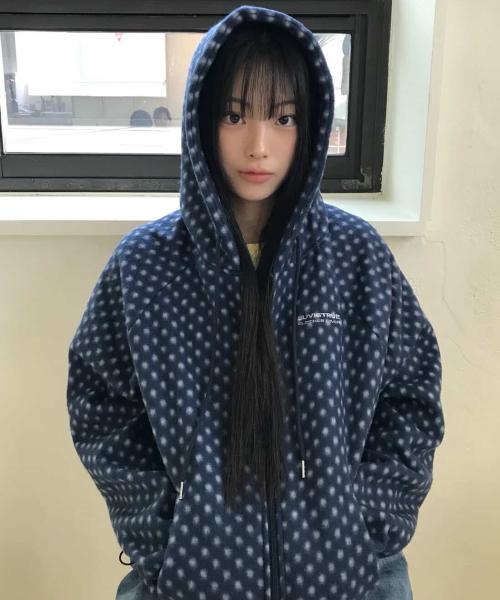 GT FLEECE JACKET(NAVY)